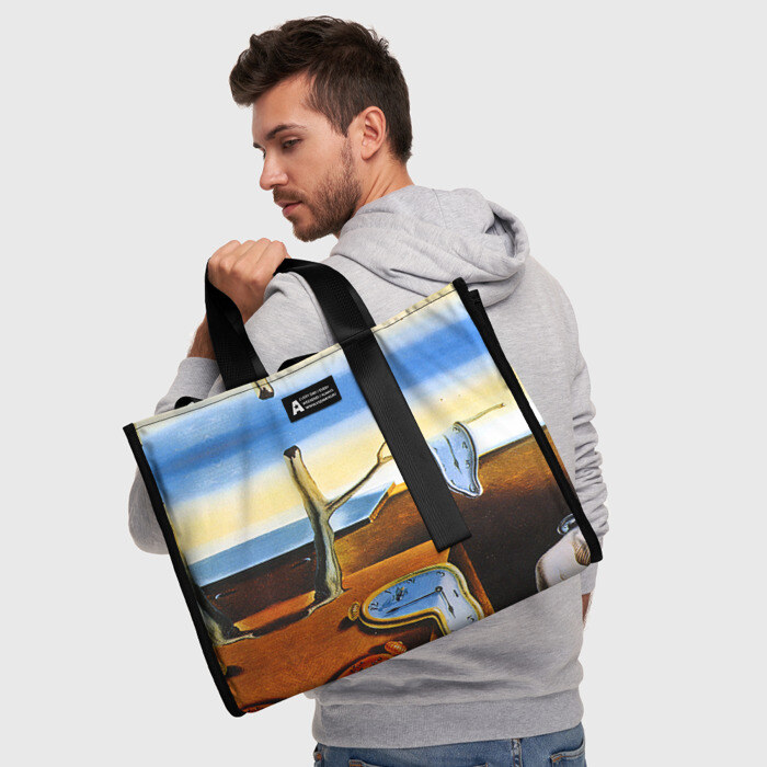 Сумка-шоппер 3D Сальвадор Дали - Постоянство Памяти фото