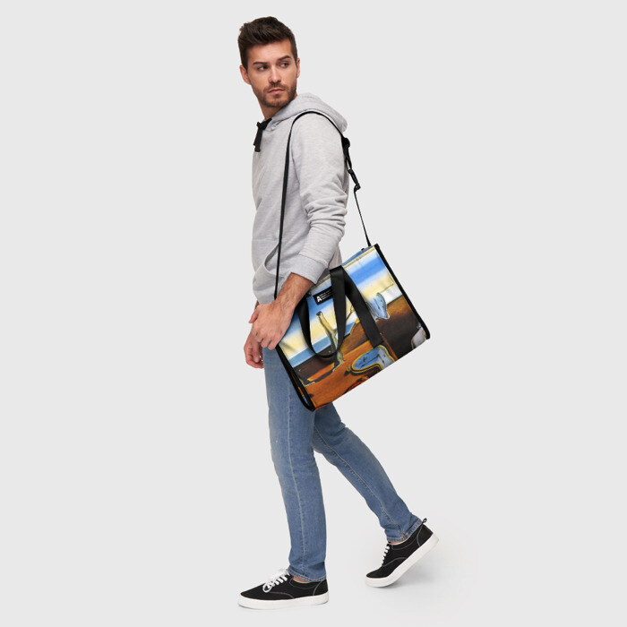 Сумка-шоппер 3D Сальвадор Дали - Постоянство Памяти фото