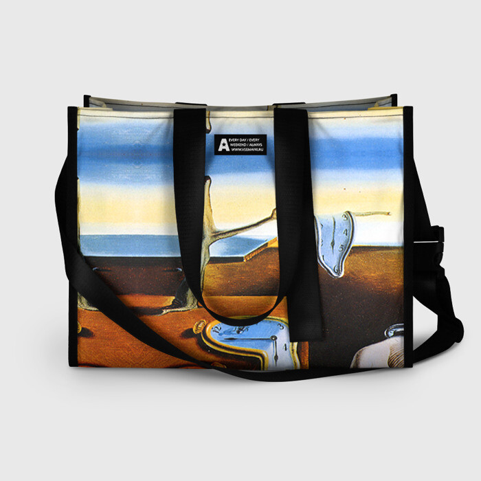 Сумка-шоппер 3D Сальвадор Дали - Постоянство Памяти фото