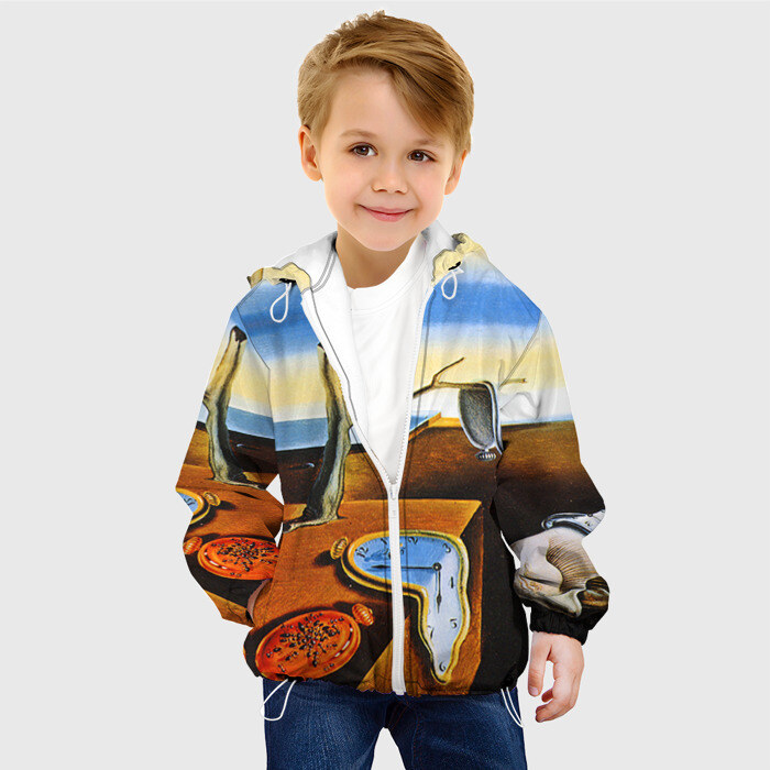 Детская куртка 3D Сальвадор Дали - Постоянство Памяти фото