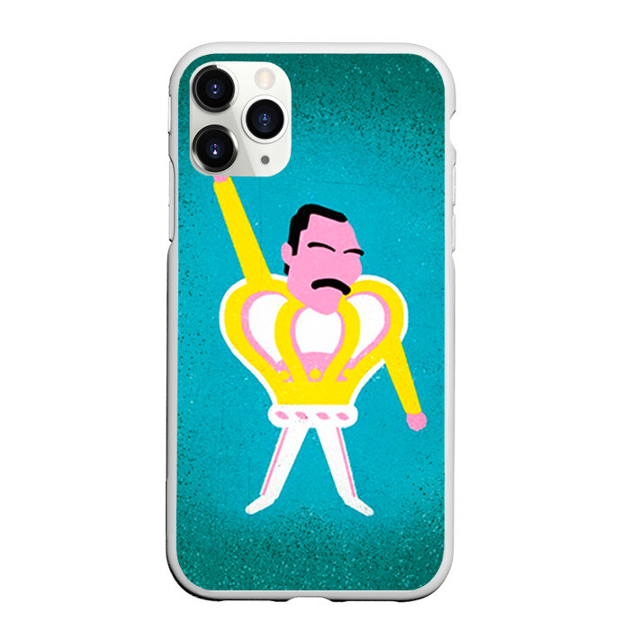 Чехол для iPhone 11 Pro матовый Freddie Mercury фото
