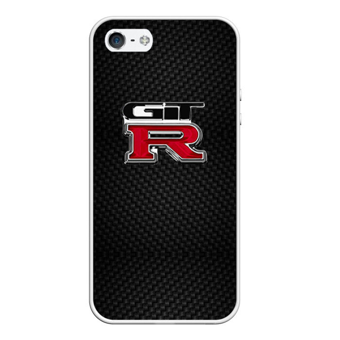 Чехол для iPhone 5/5S матовый Nissan GTR фото