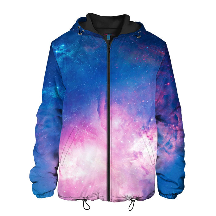 Мужская куртка 3D Вселенная фото