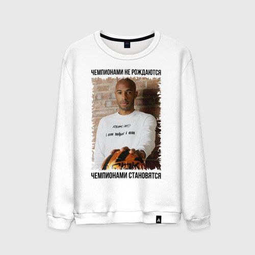 Мужской свитшот хлопок Тьерри Анри фото