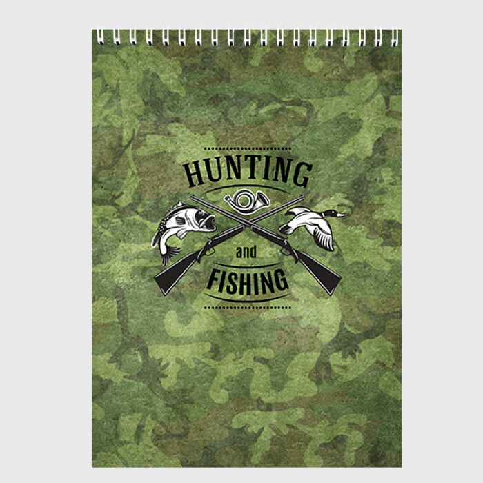 Скетчбук Охота и рыбалка фото