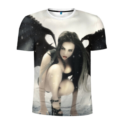 Мужская футболка 3D спортивная Fantasy Girl фото