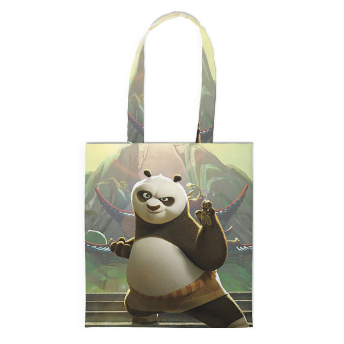 Сумка 3D повседневная Кунг фу панда фото