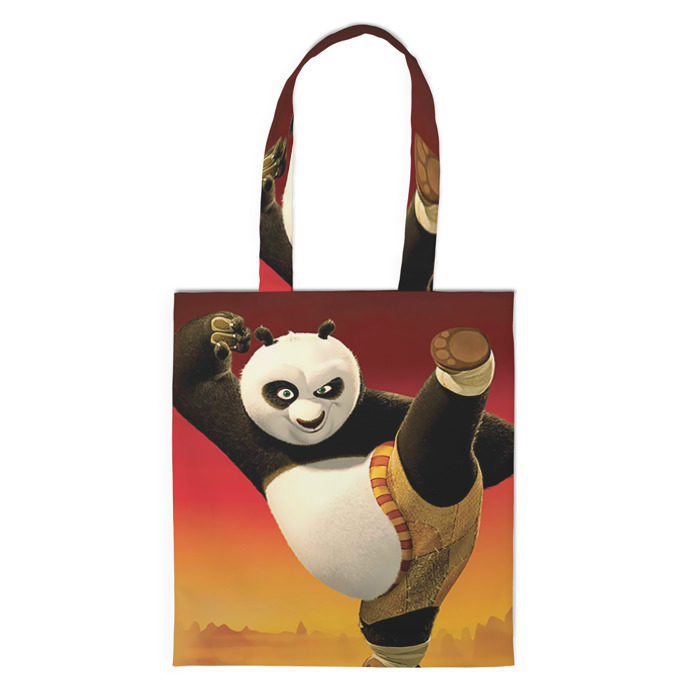 Сумка 3D повседневная Кунг фу панда фото