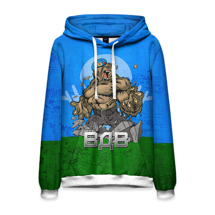 Мужская толстовка 3D ВДВ фото