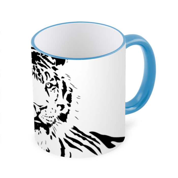 Кружка 3D Тигр фото