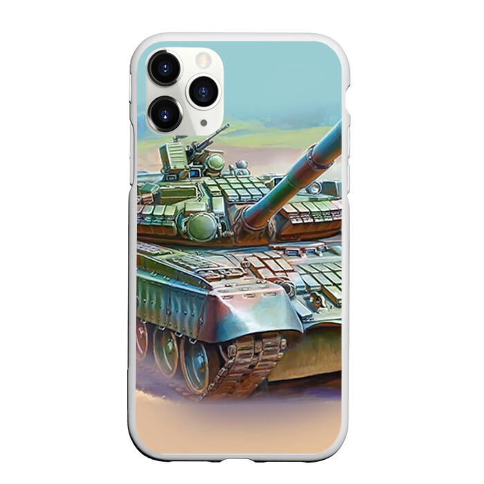 Чехол для iPhone 11 Pro матовый Военная техника фото