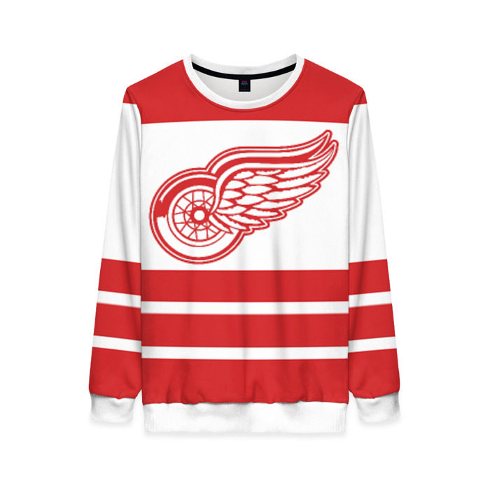 Женский свитшот 3D Detroit Red Wings фото