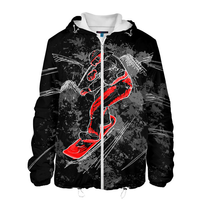 Мужская куртка 3D Сноубордист фото