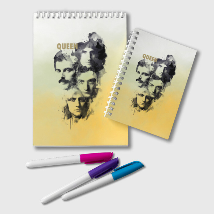 Блокнот Queen группа фото