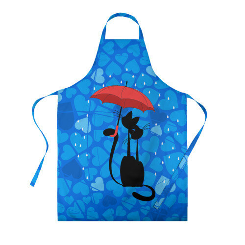 Фартук 3D Под зонтом фото