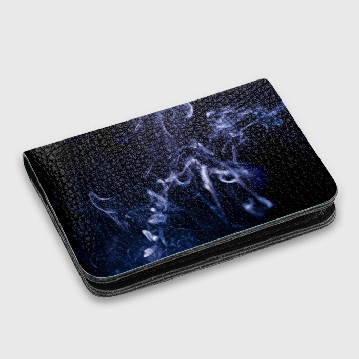 Картхолдер с принтом Синий дым фото