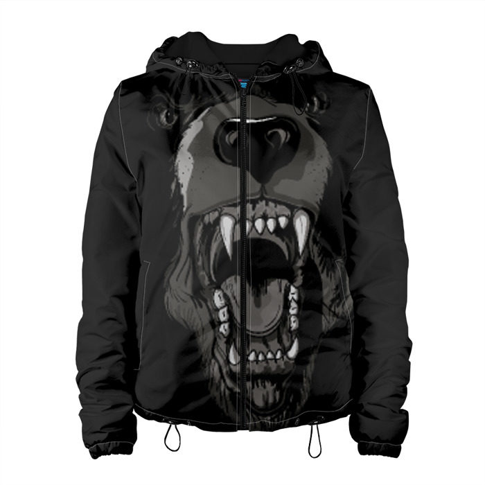 Женская куртка 3D Grizzly bear фото