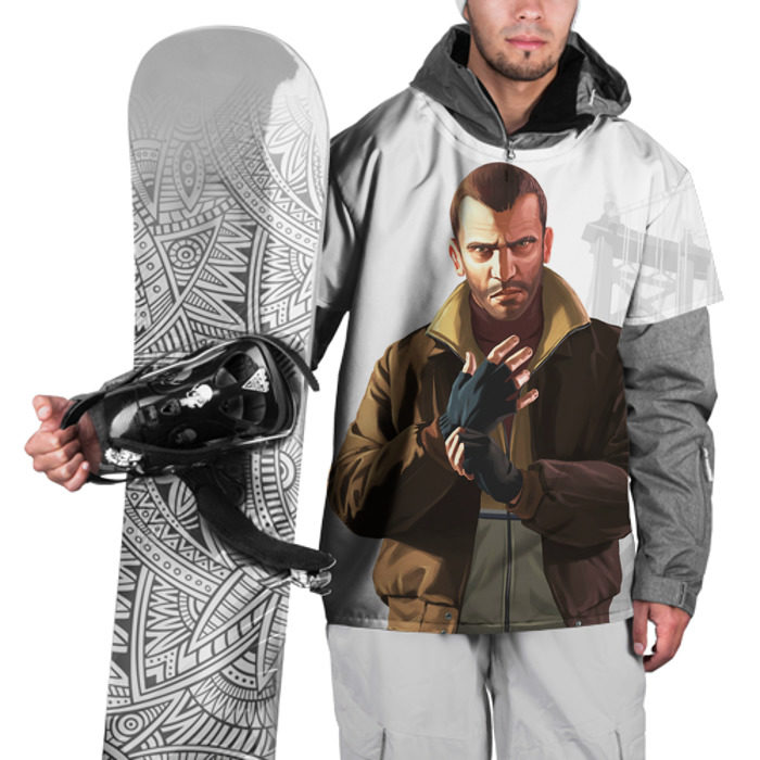 Накидка на куртку 3D Нико фото