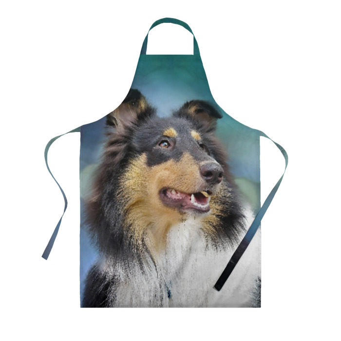 Фартук 3D Колли фото