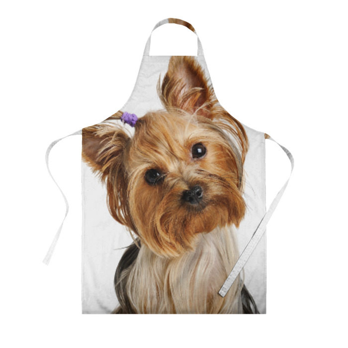 Фартук 3D Йоркширский терьер фото
