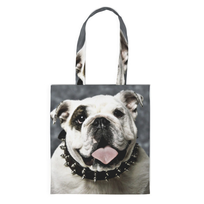 Сумка 3D повседневная Английский бульдог фото