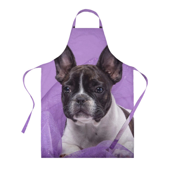 Фартук 3D Французский бульдог фото