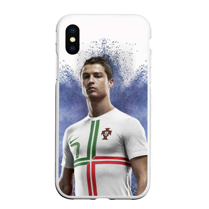 Чехол для iPhone XS Max матовый Криштиану Роналду фото