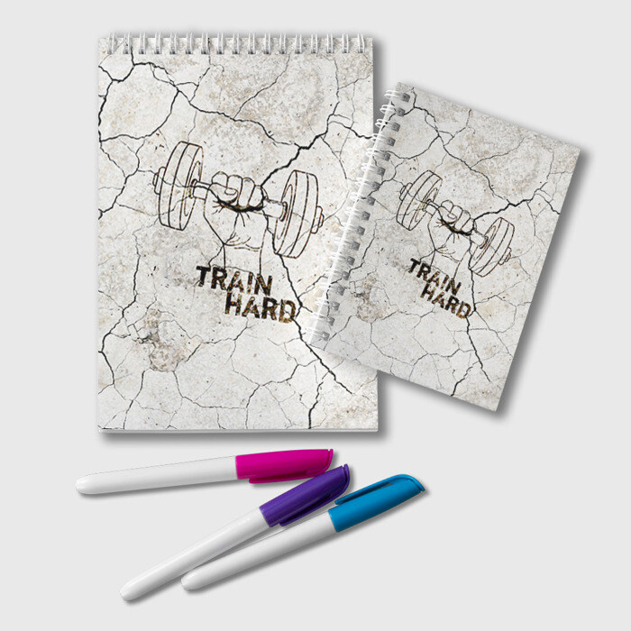 Блокнот Train hard 5 фото