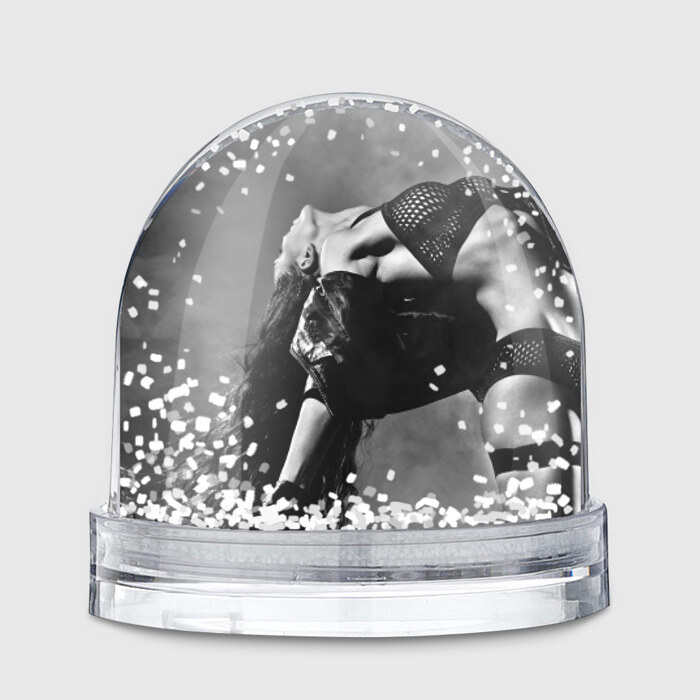 Водяной шар Девушка на пилоне фото