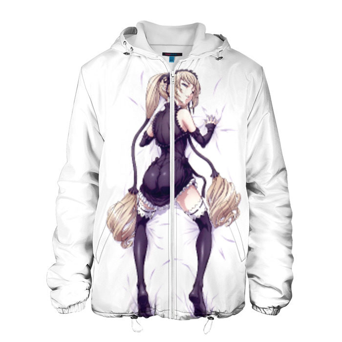 Мужская куртка 3D Девушка на груди фото