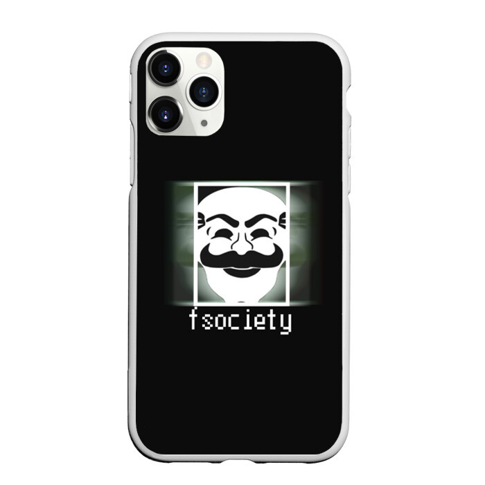 Чехол для iPhone 11 Pro матовый Mr Robot фото