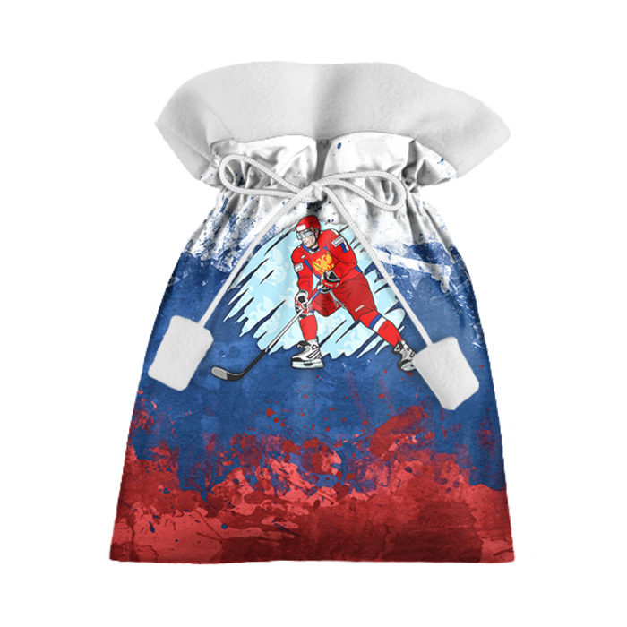 Подарочный 3D мешок Хоккей фото