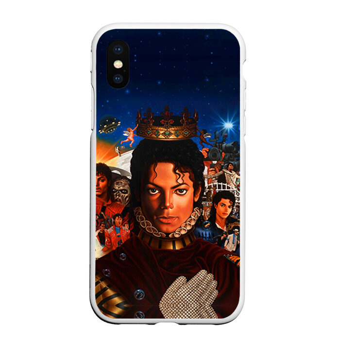 Чехол для iPhone XS Max матовый Michael Jackson фото