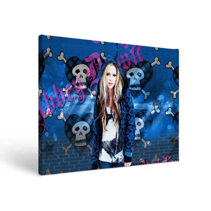 Холст прямоугольный Аврил Лавин фото