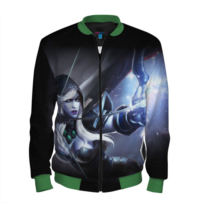 Мужской бомбер 3D DROW RANGER фото