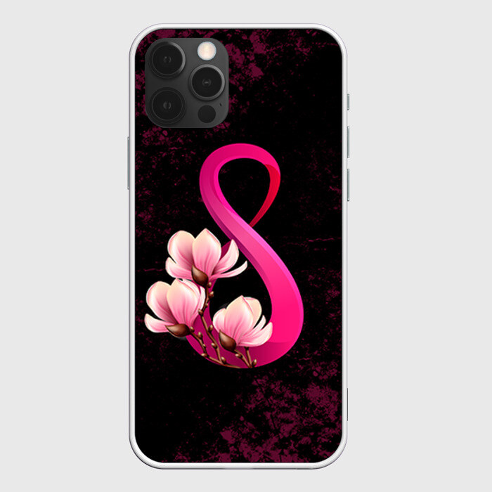 Чехол для iPhone 12 Pro Max 8 марта фото