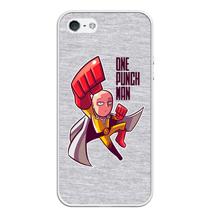 Чехол для iPhone 5/5S матовый One punch man фото