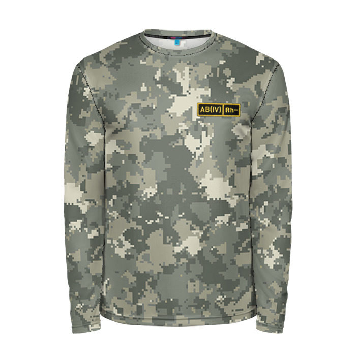 Мужской лонгслив 3D AB IV - фото