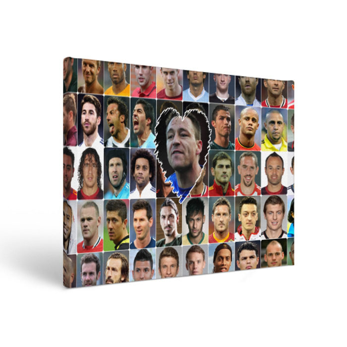 Холст прямоугольный Джон Терри - лучший фото