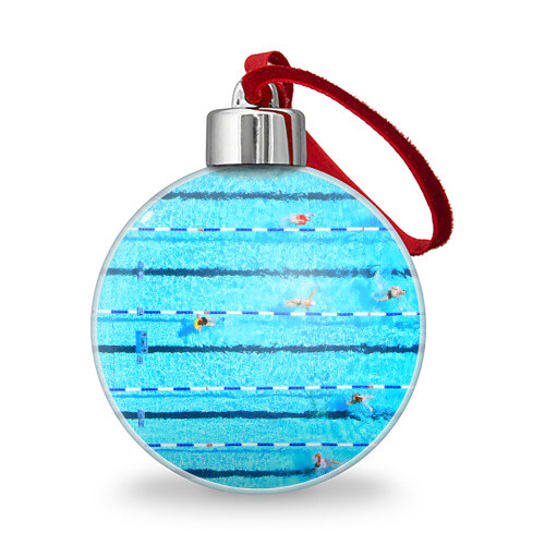 Ёлочный шар Бассейн фото