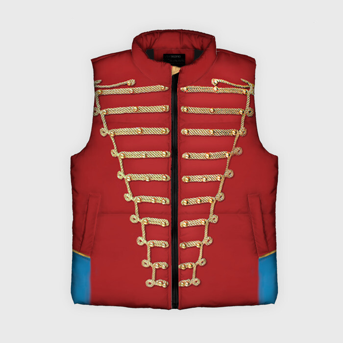 Женский жилет утепленный 3D Пиджак Майкла Джексона фото