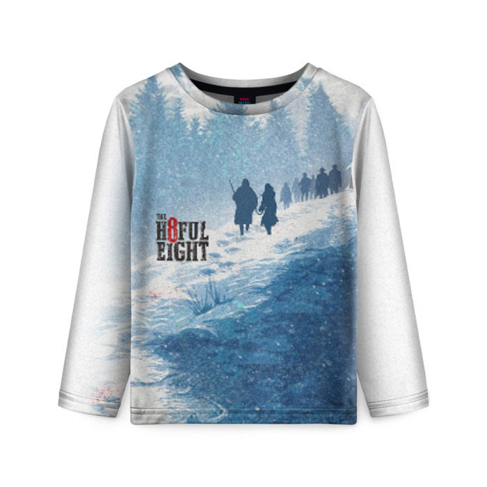 Детский лонгслив 3D Восьмерка фото