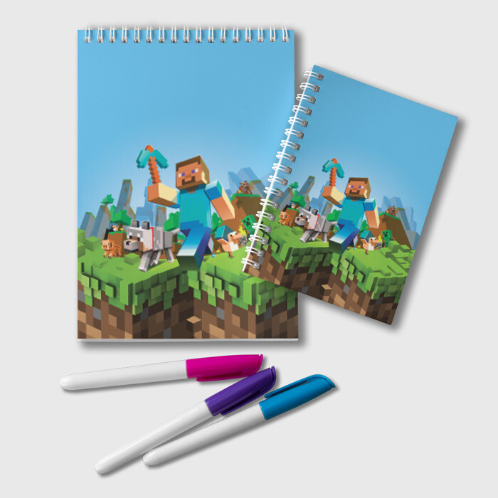 Блокнот Minecraft фото