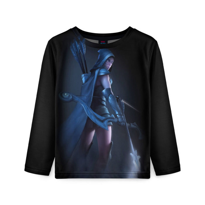 Детский лонгслив 3D DROW RANGER фото