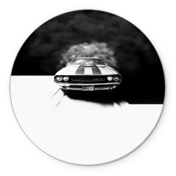 Коврик круглый Driver фото