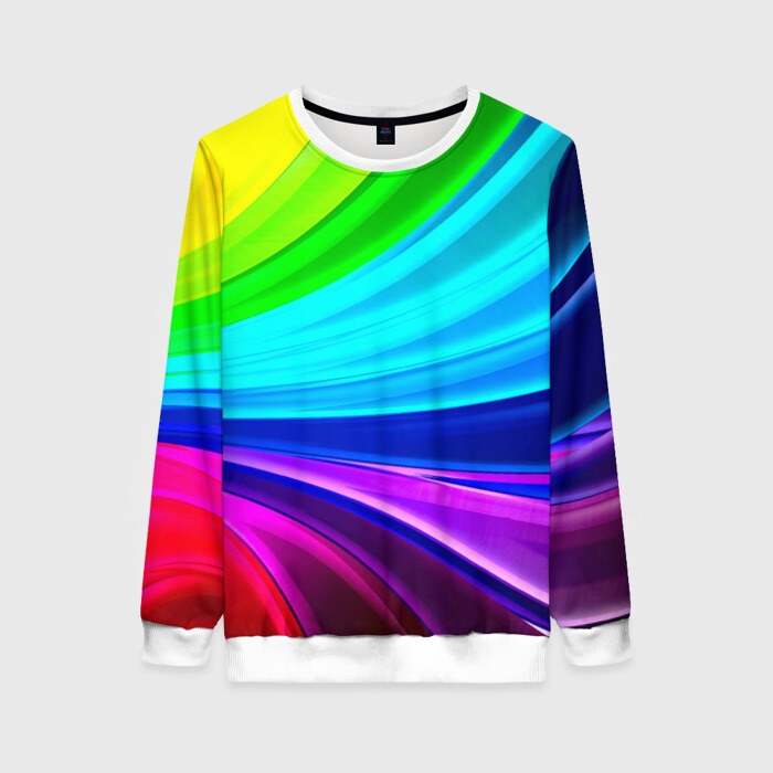 Женский свитшот 3D Geometrical фото