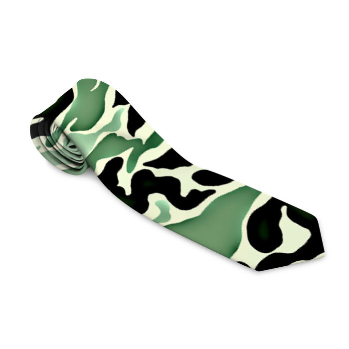 Галстук 3D Камуфляж фото
