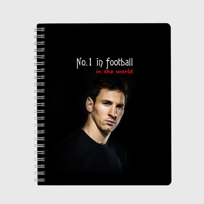 Тетрадь No 1 in football in the world фото