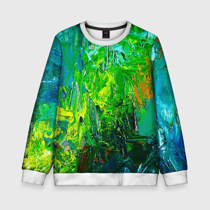 Детский свитшот 3D Холст фото