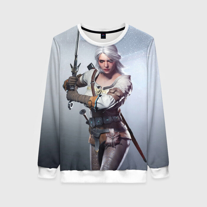 Женский свитшот 3D Цирилла фото